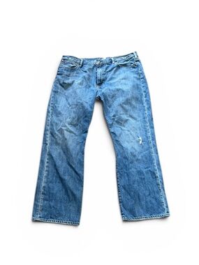 Ralph Lauren Polo Mens Denim Jeans Size 42X32 RN# 41381 Stratford Wash Straight